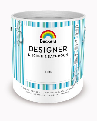 Beckers Designer Kitchen & Bathroom White 2,5l