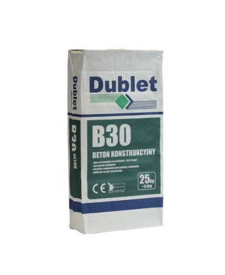Zaprawa cementowa DUBLET B30 25kg