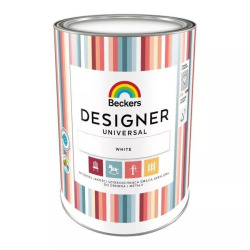 BECKERS akrylowa Emalia Designer Universal White 1L Biała