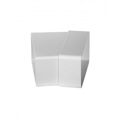 AW Kolano poziome płaskie (55x110) 15 stopni (KP55-24/15)