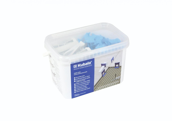 Zestaw startowy kliny, klipsy, wiaderko, SMART LEVEL (1898) KUBALA