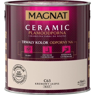 MAGNAT CERAMIC kremowy jaspis (C63) 2,5l