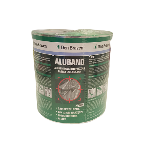 DEN BRAVEN TAŚMA DEKARSKA brązowa 150mm/10m