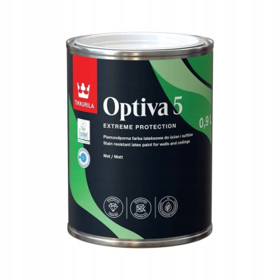 Tikkurila Optiva Matt (5) Baza C - 0,9l