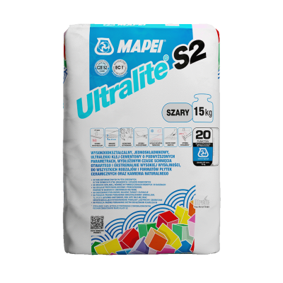 Mapei klej Ultralite S2 szary 15kg