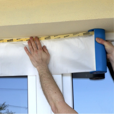 Masker - Taśma Washi z Folią Malarską 280cm x 15m