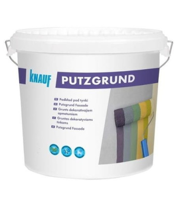 KNAUF PUTZGRUND 20KG BIAŁY I DO BARWIENIA / BAZA A