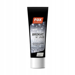 FOX DEKORATOR BROKAT W ŻELU 00 SREBRNY