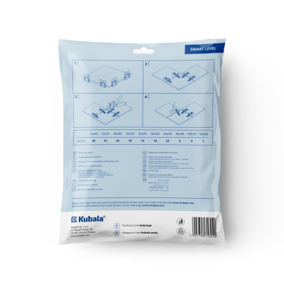 KUBALA SYSTEM POZIOMOWANIA PŁYTEK KLIPS 3mm 100SZT (1894)