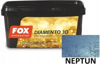 FOX FARBA DEKORACYJNA DIAMENTO 3D NEPTUN 1L