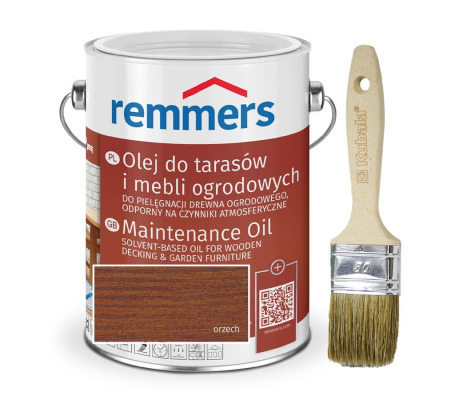 REMMERS PFLEGE-OL NUSSBAUM/ORZECH OLEJ DO DREWNA 0,75L