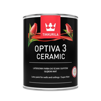 Tikkurila Optiva 3 Ceramic Matt Baza C 0,9 l