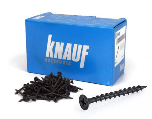KNAUF WKRĘT DO SZYBIEGO MONTAŻU TD 3,5x35 DREWNO (1000)