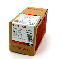 KOELNER kołek szybki montaż 8×80 FX‑08L080 (50 szt.)