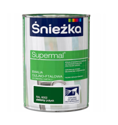 Śnieżka Emalia SUPERMAL 0,8 L zielony połysk