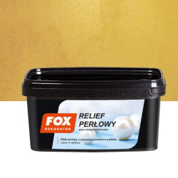 Fox Relief Perłowy Gold