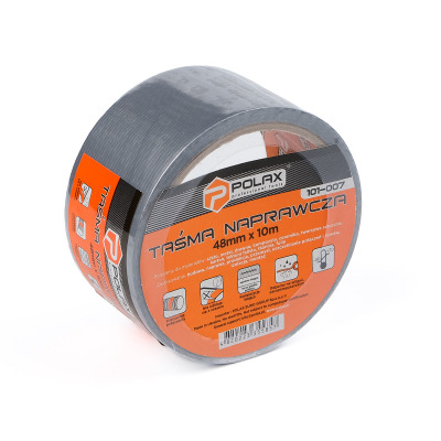 Taśma klejąca wzmocniona Taśma klejąca Polax 50 mm x 10 m (101-007)