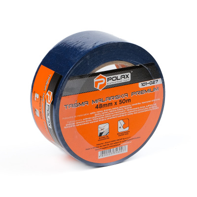 Malarska taśma klejąca Polax Premium 48 mm x 20 m (101-027)