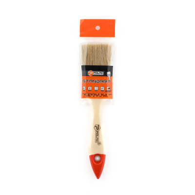 Pędzel płaski Polax 1,5″ typu „Standard” włosie mieszane, rękojeść z tworzywa sztucznego (04-003)