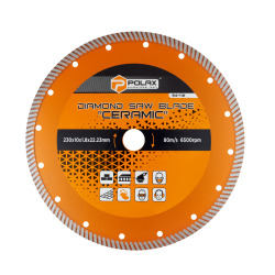 Tarcza diamentowa do cięcia Ceramic Polax 230x1,8x22,23 mm (54-112)