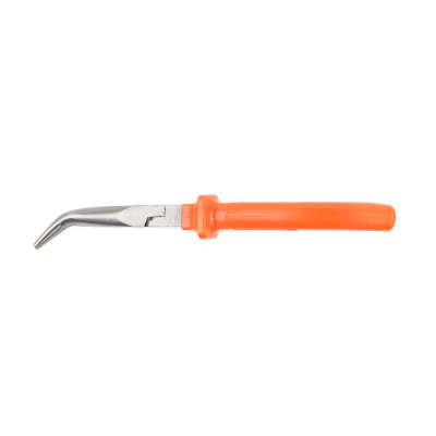 Szczypce długie Polax wygięte CR-V 200 mm (35-026)