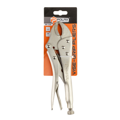 Szczypce zaciskowe półokrągłe uniwersalne Polax 250 mm (35-030)